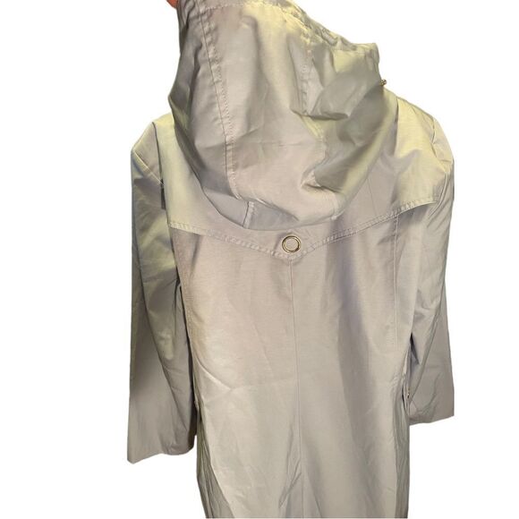 NWT Anne Klein Women's Diamond Rain Softshell Coat with Hood Xl - Picture 2 of 11